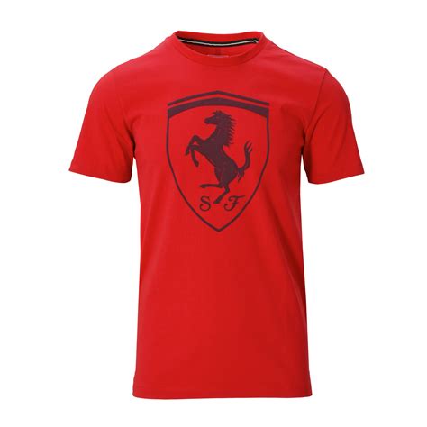 Mens Puma Scuderia Ferrari Sports T Shirt By Ferrari Choice Gear