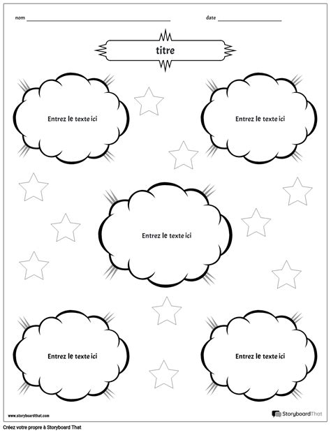 Feuille de Travail sur les Inférences 8 Storyboard