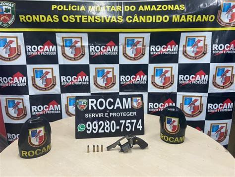 Rocam prende homem revólver na zona leste SSP