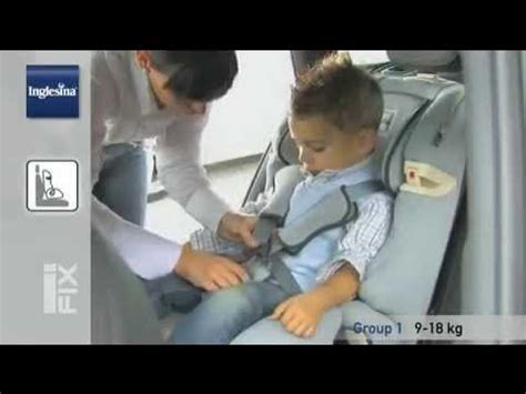 Scaun auto Prime Miglia I-FIX 9-36 kg Inglesina - YouTube