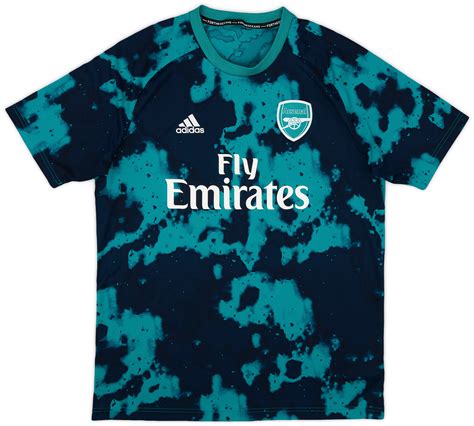 2019 20 Arsenal Adidas Pre Match Training Shirt 10 10 L