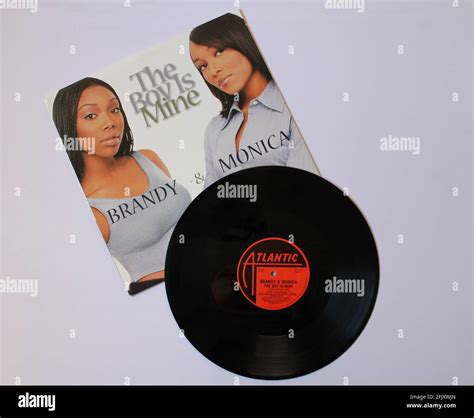 Hip-hop and R&B artists, Brandy and Monica single music album on vinyl ...