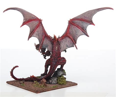 Pathfinder Red Dragon By Reaper Miniatures By Minipainterben On Deviantart