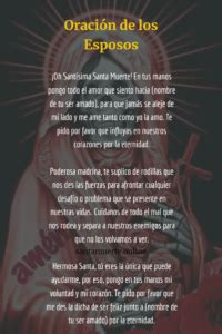 Oraci N De Los Esposos Cuida Tu Matrimonio Madrina Roja