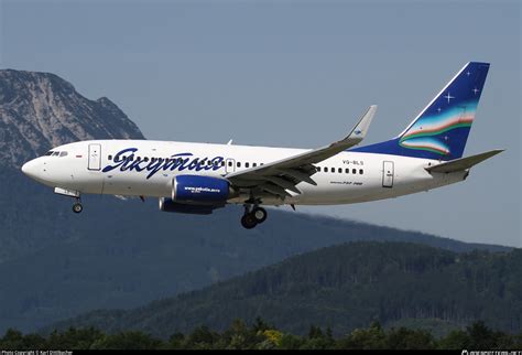 VQ BLS Yakutia Airlines Boeing 737 76Q WL Photo By Karl Dittlbacher