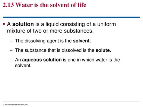 The Chemical Basis of Life