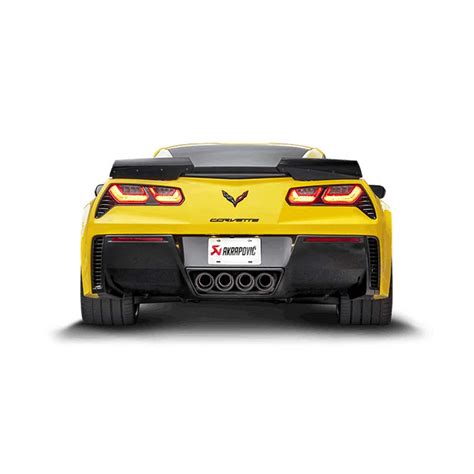 Akrapovic C7 Corvette Exhaust Evolution Series