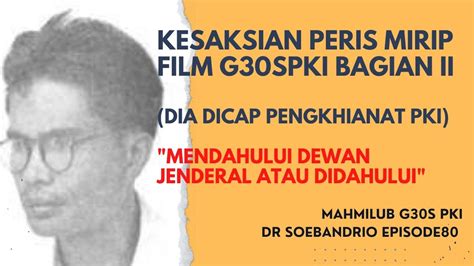 Peris Ungkap Bagian Krusial Peran Soebandrio Tentang Isu Dewan Jenderal