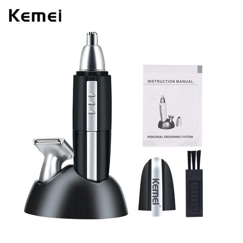 Aliexpress.com : Buy Kemei Battery Operated Nose Hair Trimmer Beard ...