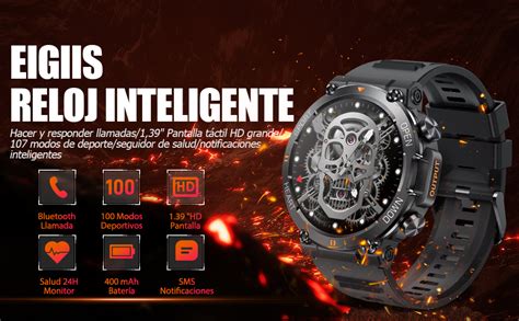 Relojes Militares Inteligentes Para Hombres Contestar Hacer Llamadas