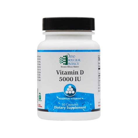 Vitamin D 5000IU 60 Ct (OMP) - The Vitalityhub