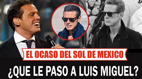 Sorprendente Cambio Evidente Deterioro Y Delgadez De Luis Miguel