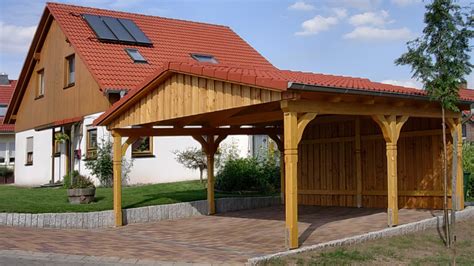 Carports HolzOn Carport und Überdachung aus Leimholz vom Hersteller