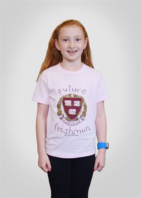 Harvard Future Freshman T Shirt Pink Fashion T Shirt Women