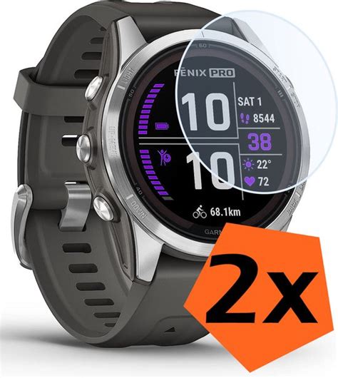 Screenprotector Geschikt Voor Garmin Fenix 7S Pro Screenprotector