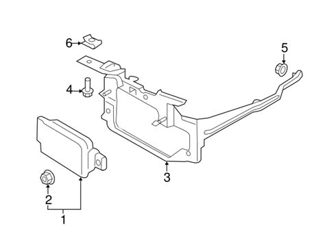 Ford Edge Mount Bracket Kt Z C Aa Oem Parts Online