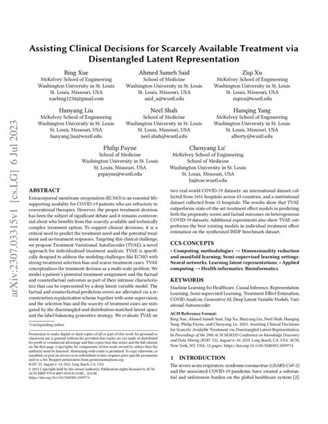 Assisting Clinical Decisions For Scarcely Available Treatment Via