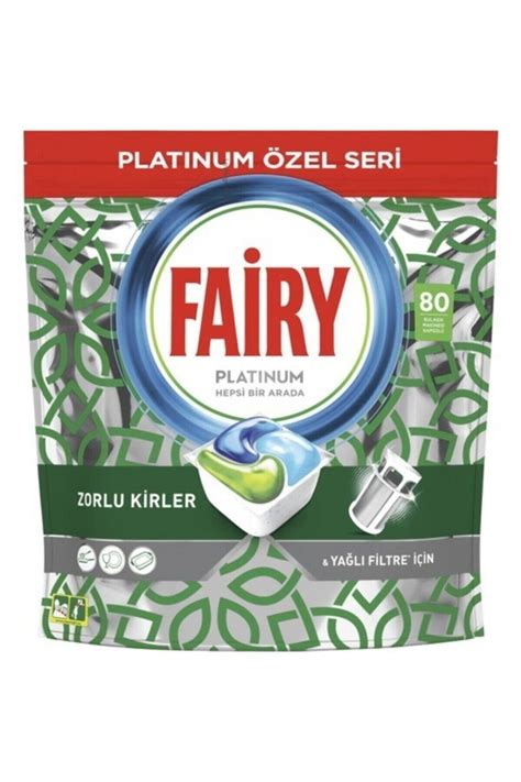 Fairy Platinum Özel Seri Bulaşık Makinesi Kapsülü 80 Li Fiyatı