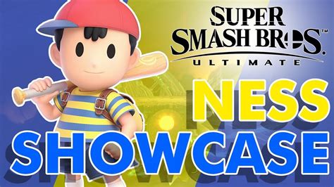 How To Ness Showcase ⚾ Ssbu ⚾ Super Smash Bros Ultimate 10 Youtube