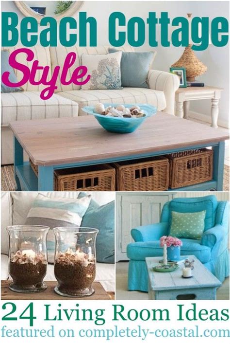 28 Cozy Beach Cottage Style Living Room Ideas Beach Cottage Designs