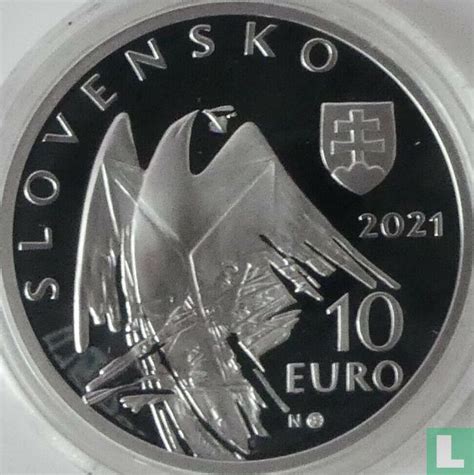 Slowakei 10 Euro 2021 PP 100th Anniversary Birth Of Alexander Dubcek