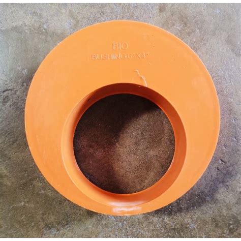 Thick Sanitary Pvc Orange Bushing 6x4 Reducer Shopee Philippines