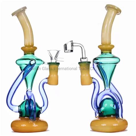 Hookah Vortex Recycler Dab Rig Wax Water Pipe Heady Klein Pipes Quartz Banger Bubbler Cyclone