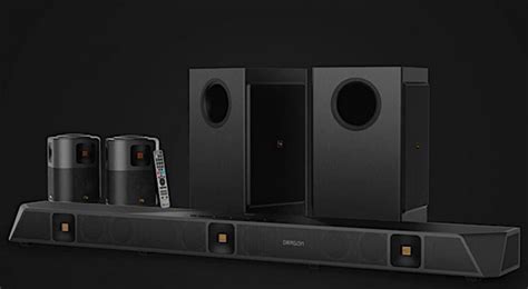 Nakamichi Dragon Soundbar Systeem 11 4 6 Kanaals Systeem Met 21 Kanalen