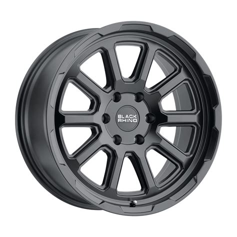 1895chs 85127m71 18x95 5x127 18 Offset Black Rhino Rims Chase Matte