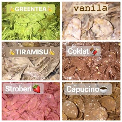 Jual Banana Chips Keripik Pisang Coklat Strawberry Greentea Berbagai