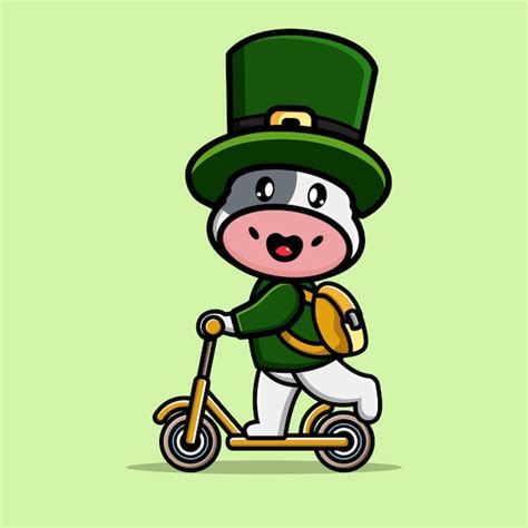 Premium Vector St Patrick Day Cartoon Character Leprechaun