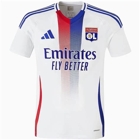 Nova Camisa Lyon 1 Branca Torcedor Masculina 2024 2025 021 Sport