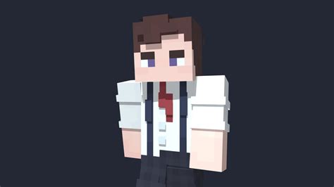 Suit [minecraft skin] - 3D model by quiktori [7c5767c] - Sketchfab