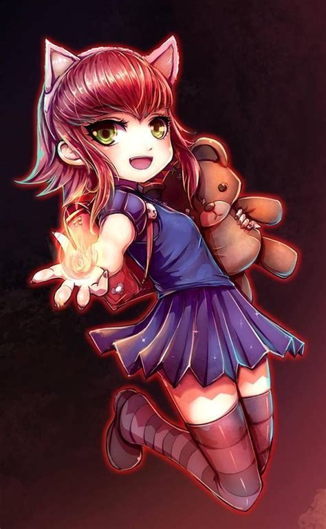 Cute Annie League Of Legends Game Character Character Concept