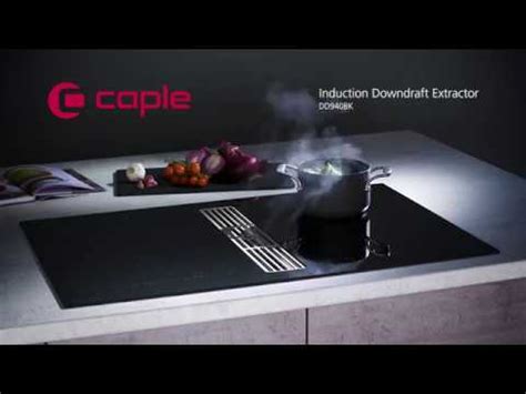 Hob With Downdraft Extractor