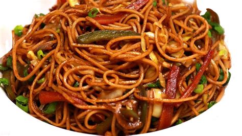 Street Style Veg Chow Mein Recipe Street Food Around The World YouTube