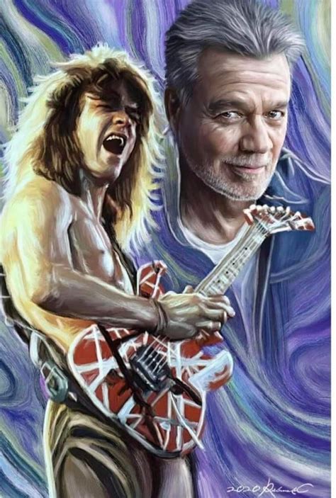 Pin By 650 339 1472 On Realistic Faces Eddie Van Halen Van Halen Logo Van Halen