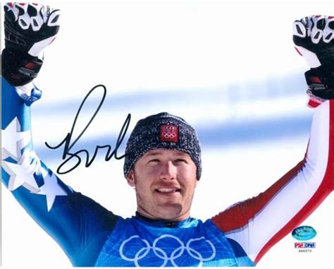 Bode Miller Autographed 8x10 Photo Olympic Skier Usa Psa Image 2