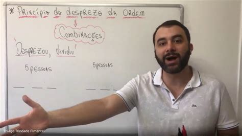 1 Princípio do desprezo da ordem Combinações YouTube