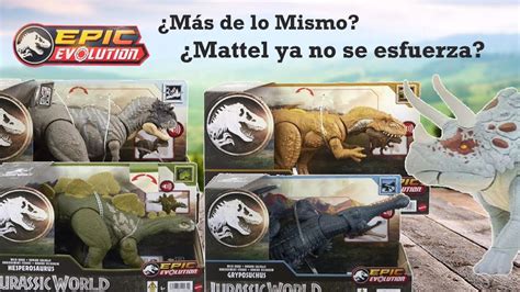 Nueva L Nea Epic Evolution Revela Nuevas Figuras De Dinosaurios