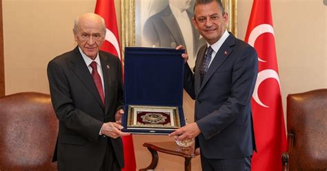 Özel MHP Genel Başkanı Bahçeli yi ziyaret etti