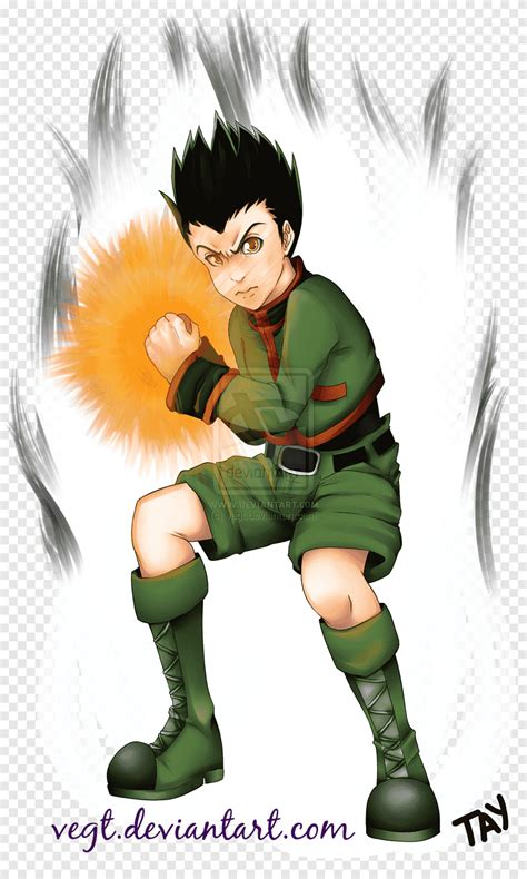 Gon css hisoka hunter cazador camiseta anime gon manga niño png