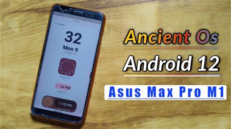 Ancient Os Android Review Asus Max Pro M Youtube