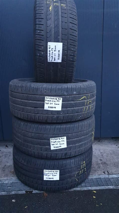 4x Sommerreifen Pirelli 245/40 R18 93Y R00019 in Baden-Württemberg ...