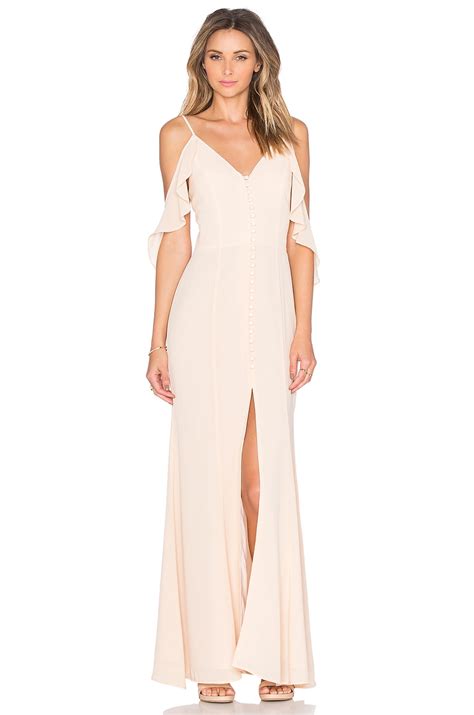 JARLO Cora Dress In Nude REVOLVE