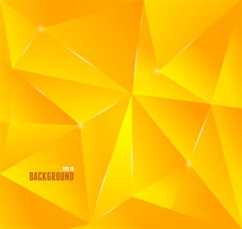 Abstract Summer Polygonal Background Spring Vector Image