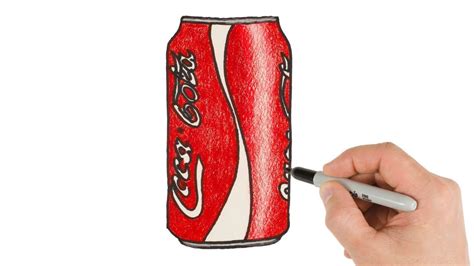 How To Draw A Coca Cola Bottle