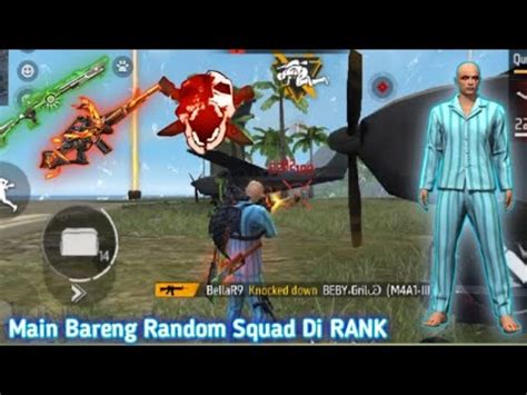 Game Play Main Bareng Sama Random Squad Di Rank Mode Pake Senjata