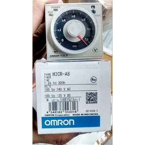 Jual Timer Omron H3cr A8 220v Shopee Indonesia