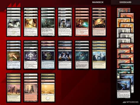Pauper Boros Synthesizer Deck By Yokoyama Tatsuya • Mtg Decks